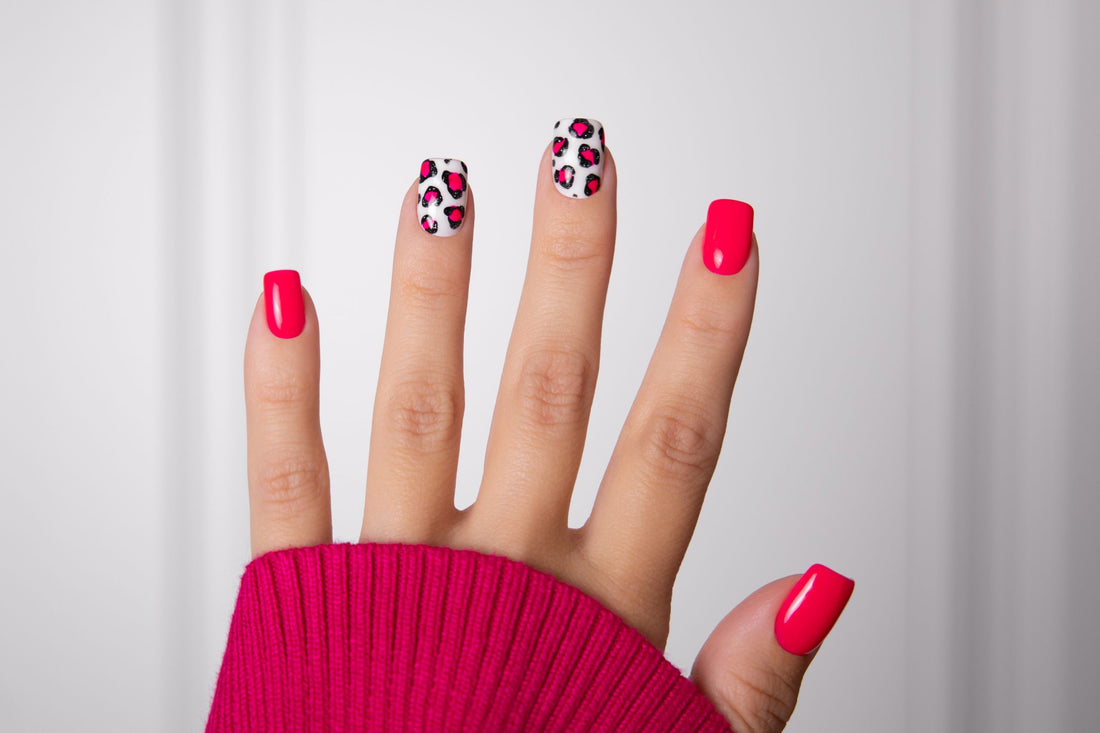 animal print nails