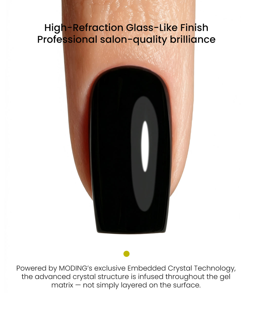 MODING D11 High Gloss Crystal Top Coat – Liquid Glass Finish 15ml