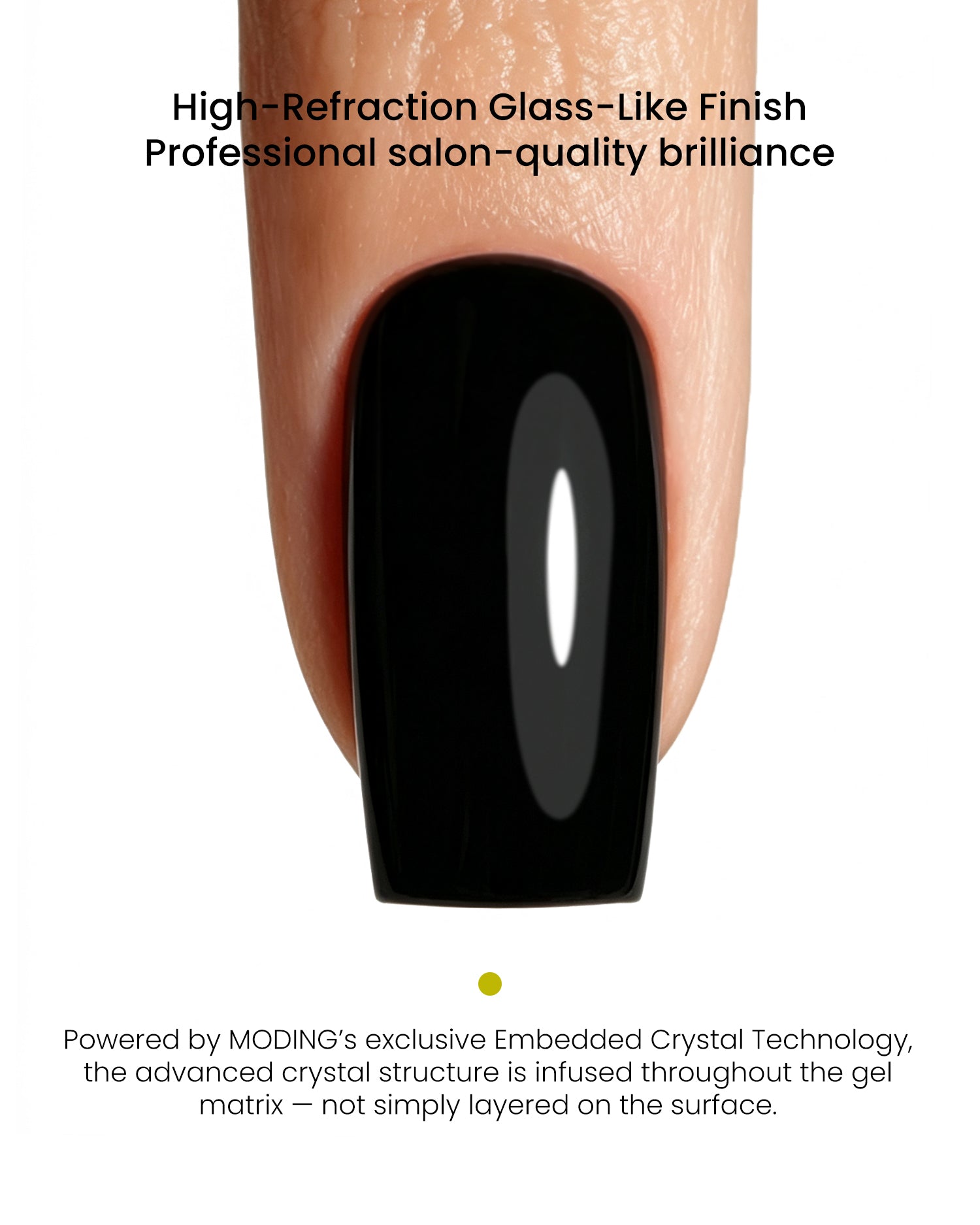 MODING D11 High Gloss Crystal Top Coat – Liquid Glass Finish 15ml