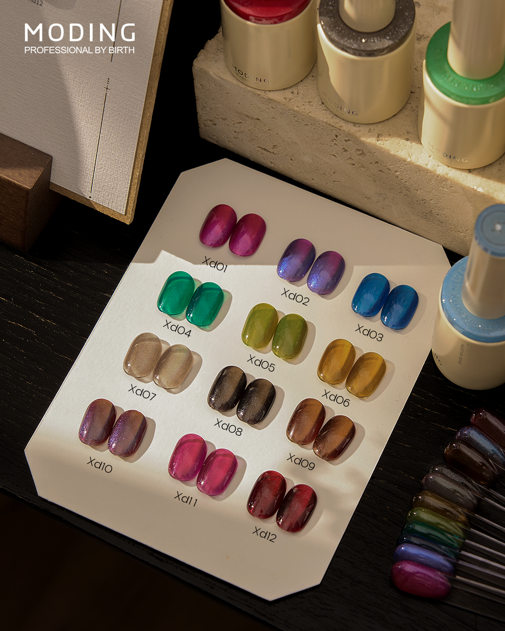 MODING Starlight Galaxy Cat Eye Gel Colour HEMA & TPO Free - Full Collection