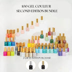 APRES 100 Gel Couleur Bundle - Second Edition Bundle (HEMA & TPO Free)