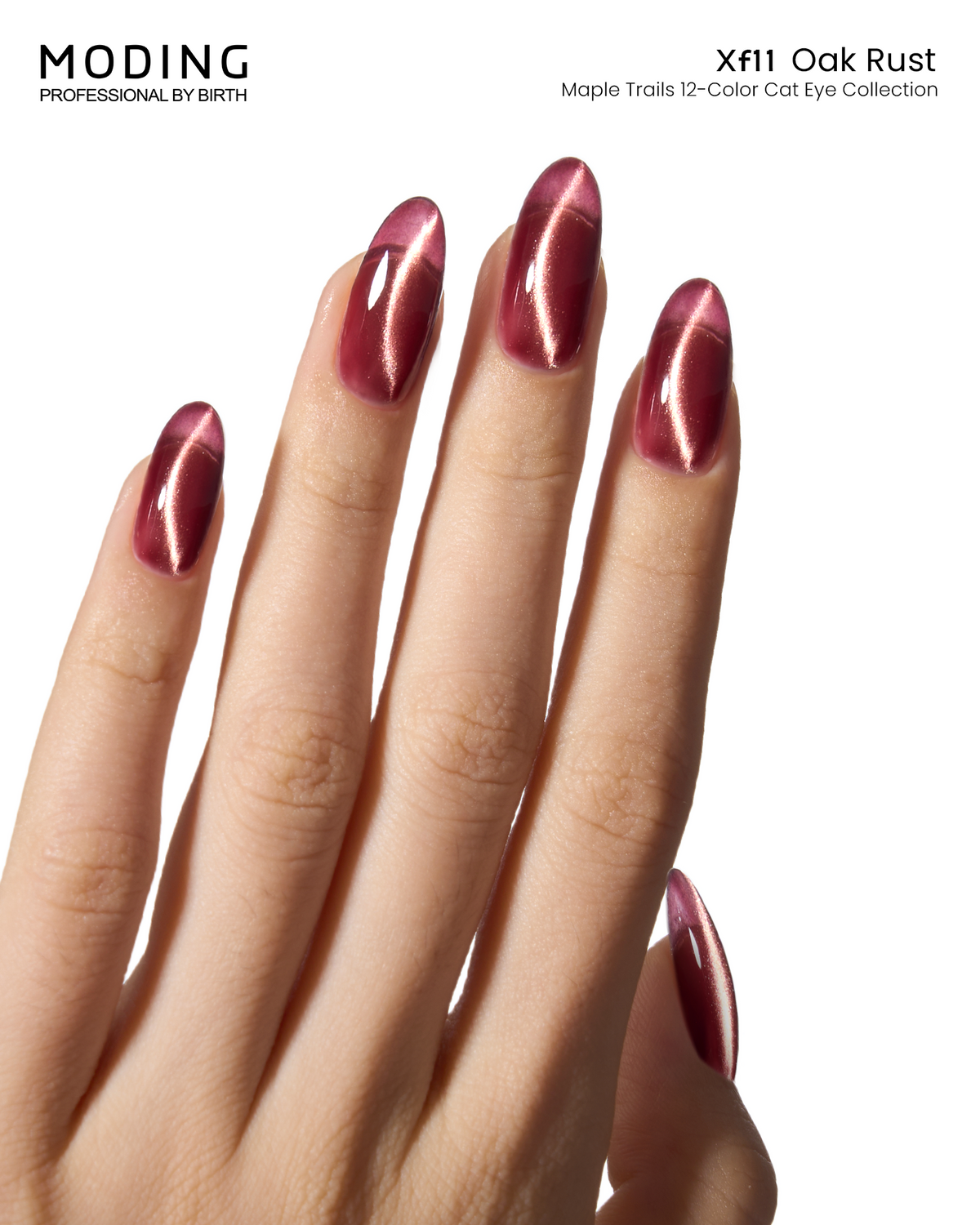 MODING Maple Trails Cat Eye Gel Colour HEMA & TPO Free - XF11