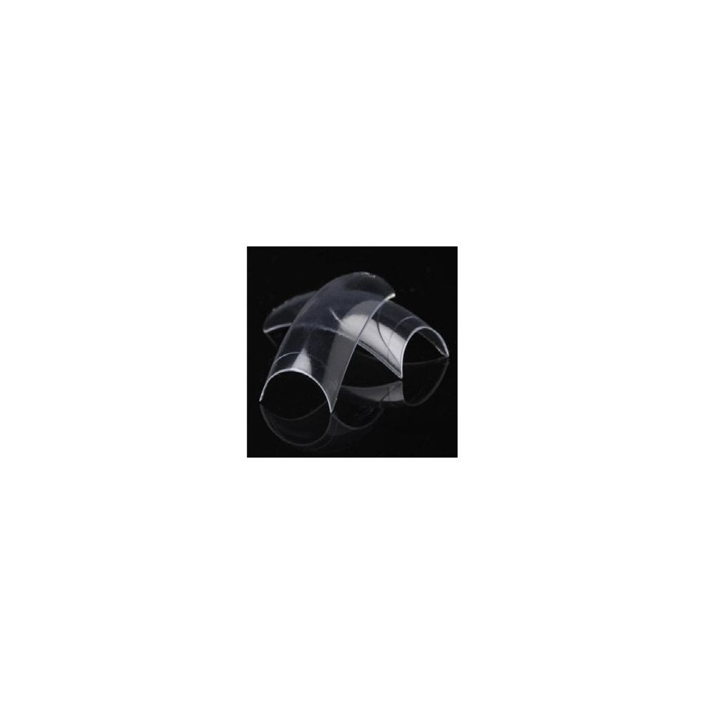 Crystal Clear Nail Tips Pack Of 50 (With Well)