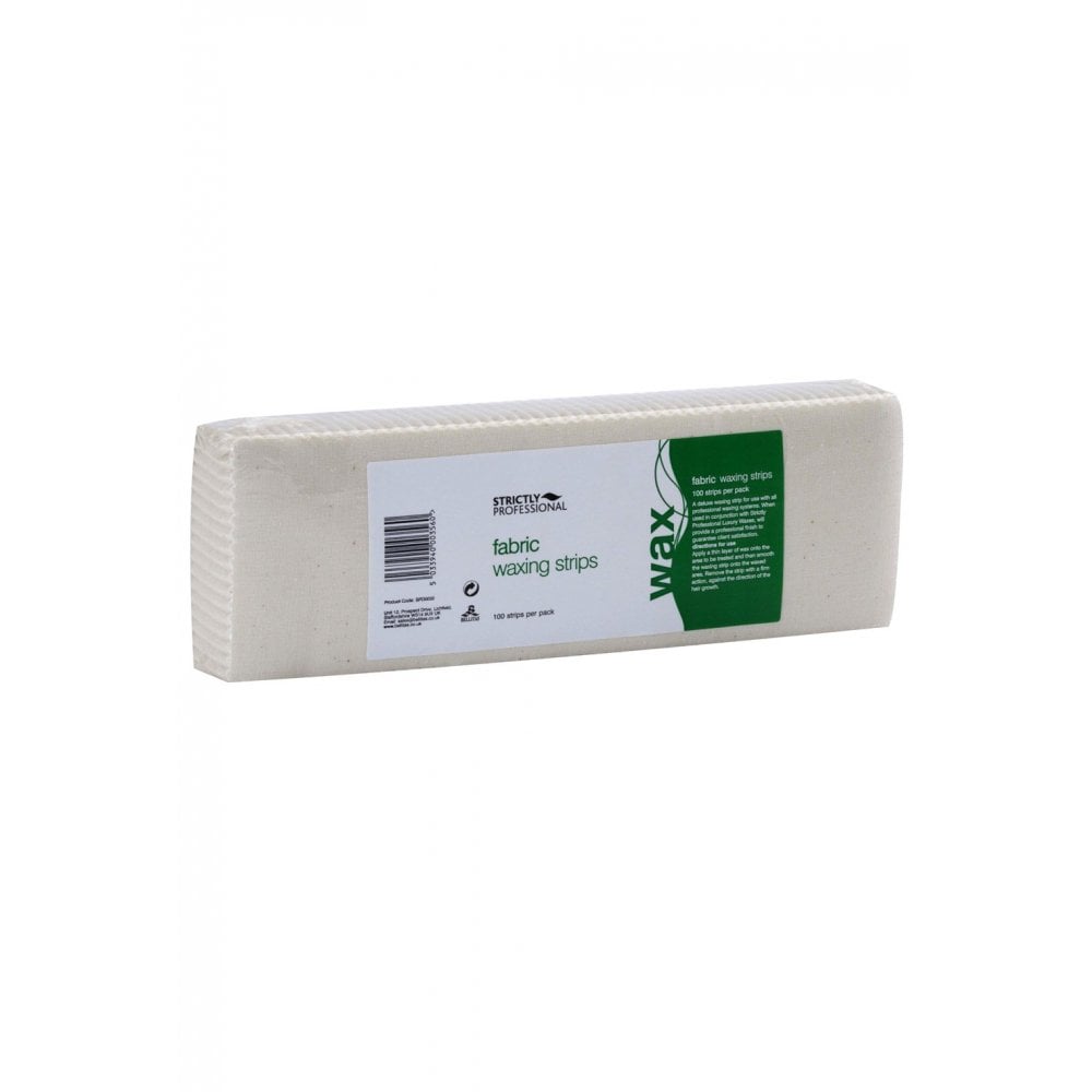 STRICTLY PROFESSIONAL Fabric Waxing Strips pk of 100