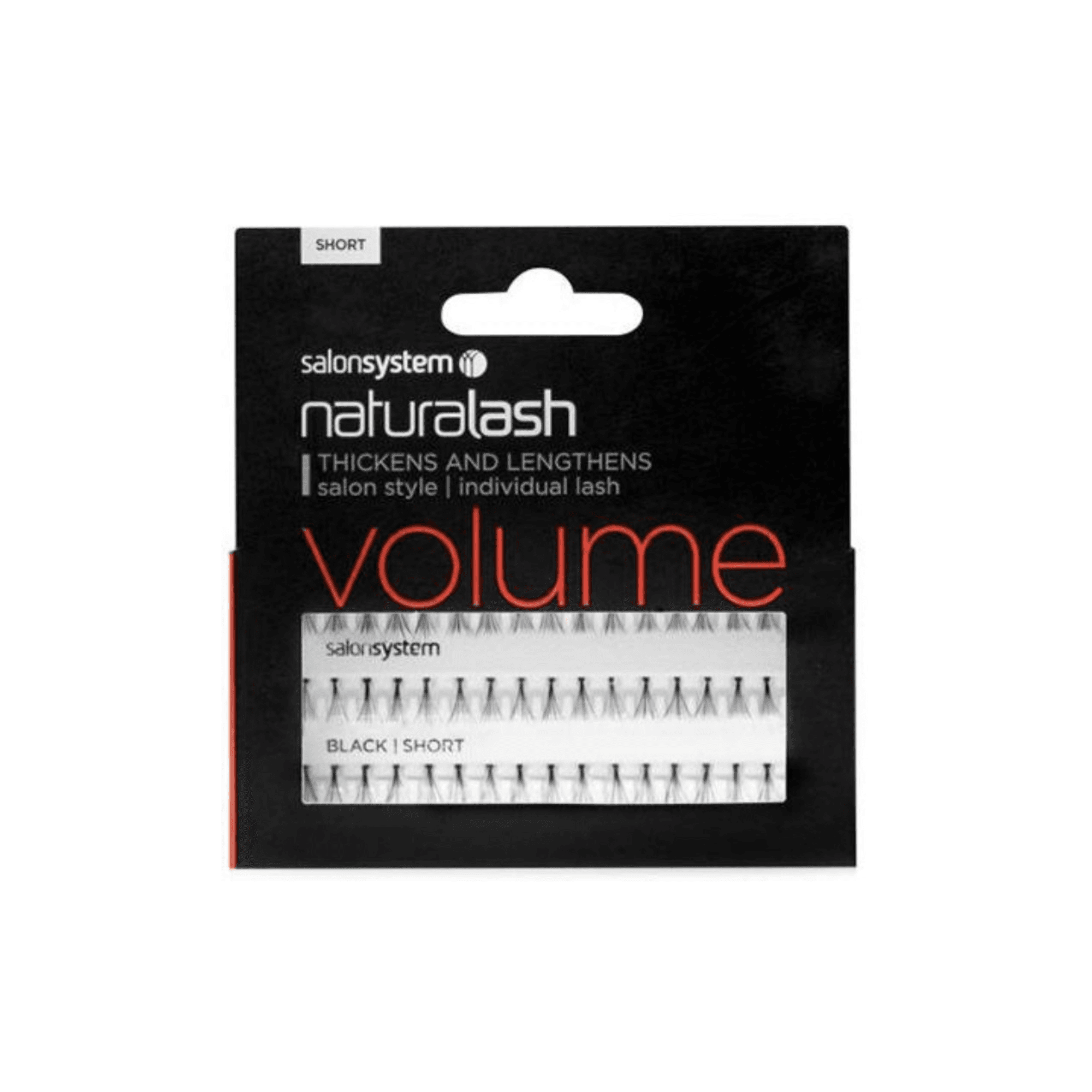 Individual Flare Black Lashes - Short