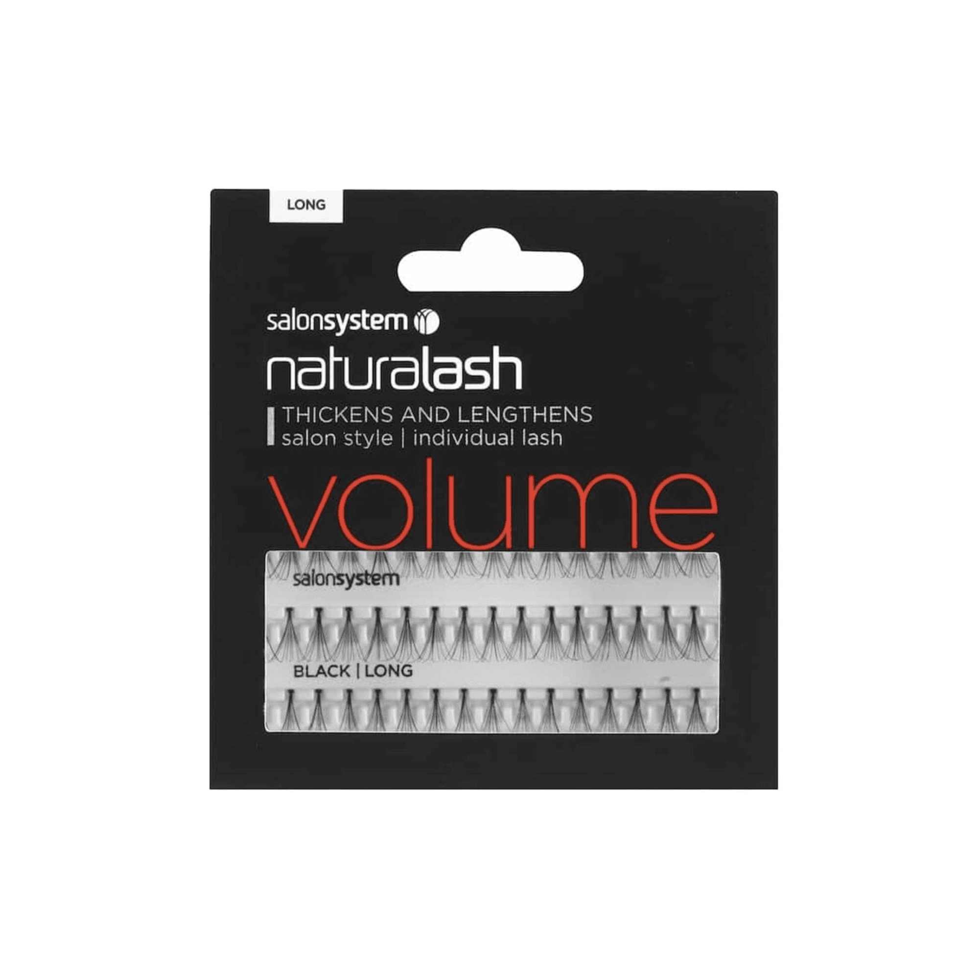 Individual Flare Black Lashes