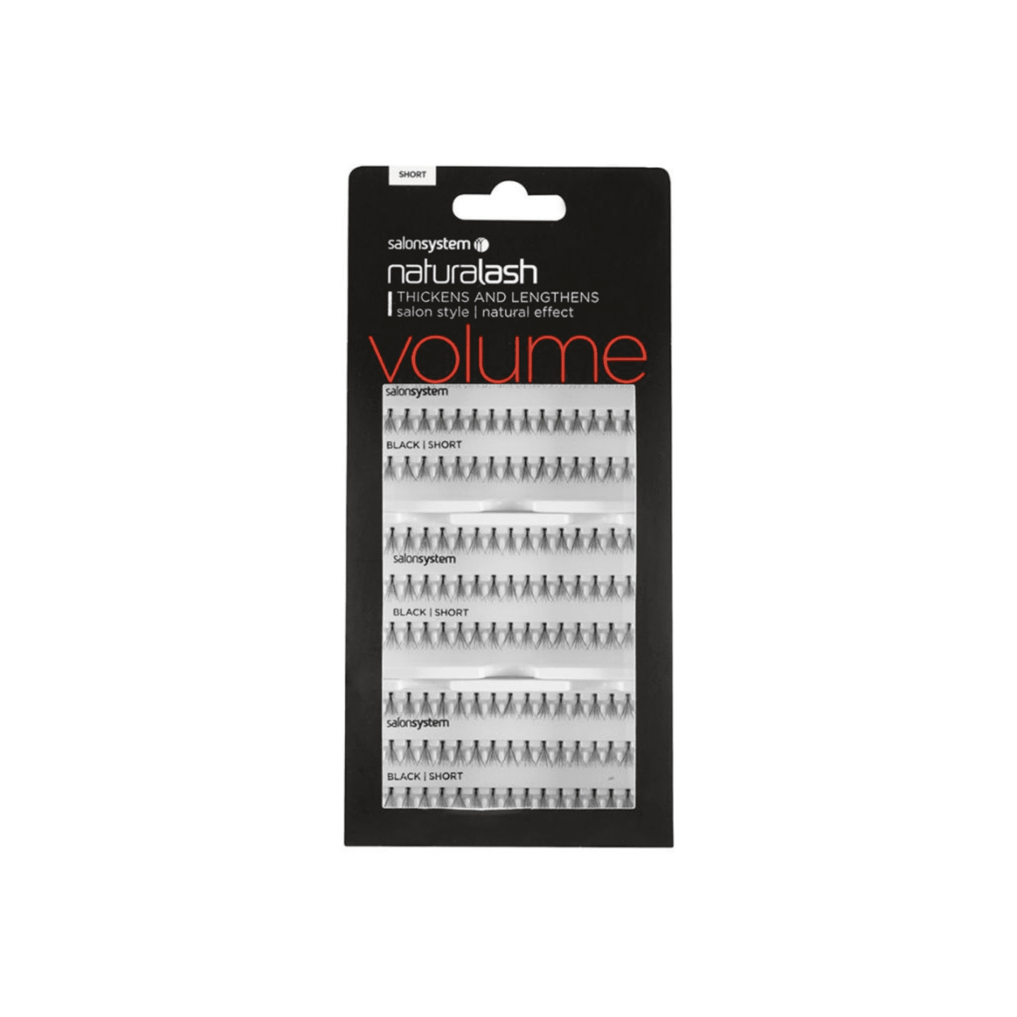 3 for 2 Eyelashes - Black-Short