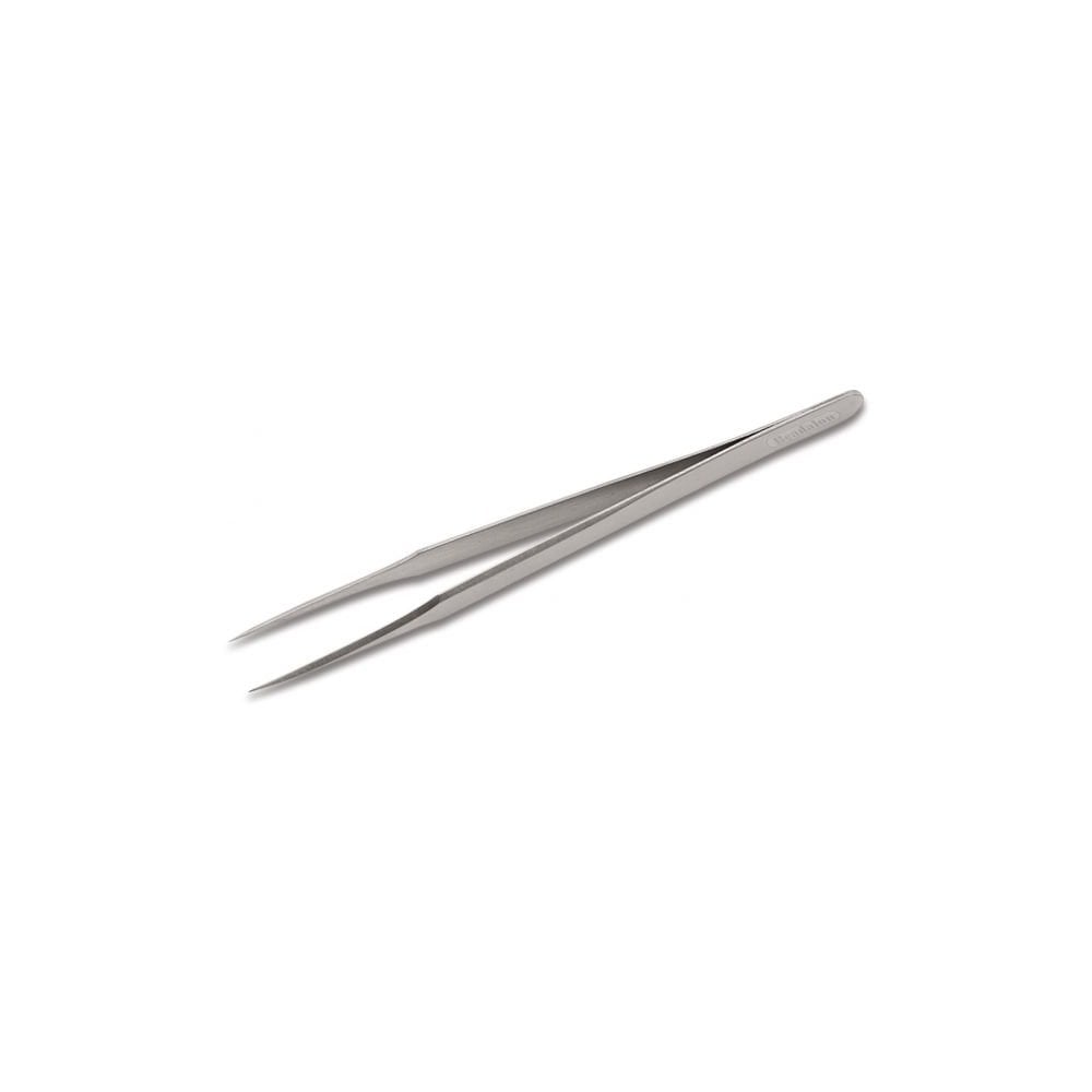 Eyelash Tweezer Straight Silver