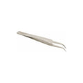 Eyelash Tweezer Curved Silver