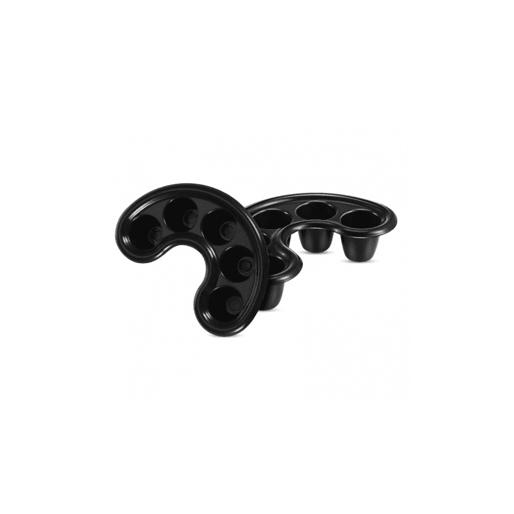 Manicure Finger Soak Off Bowl Black (2 pcs)