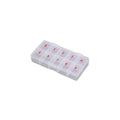Empty Nail Tip Box 0-9 Frosted