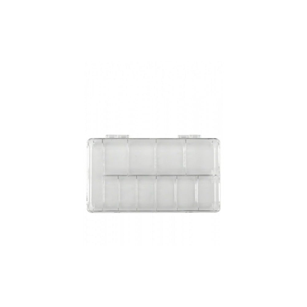 Empty Nail Tip Box 0-10 with Glue Compartment