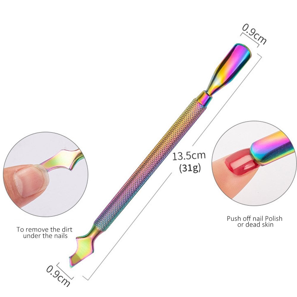 Rainbow Cuticle Pusher