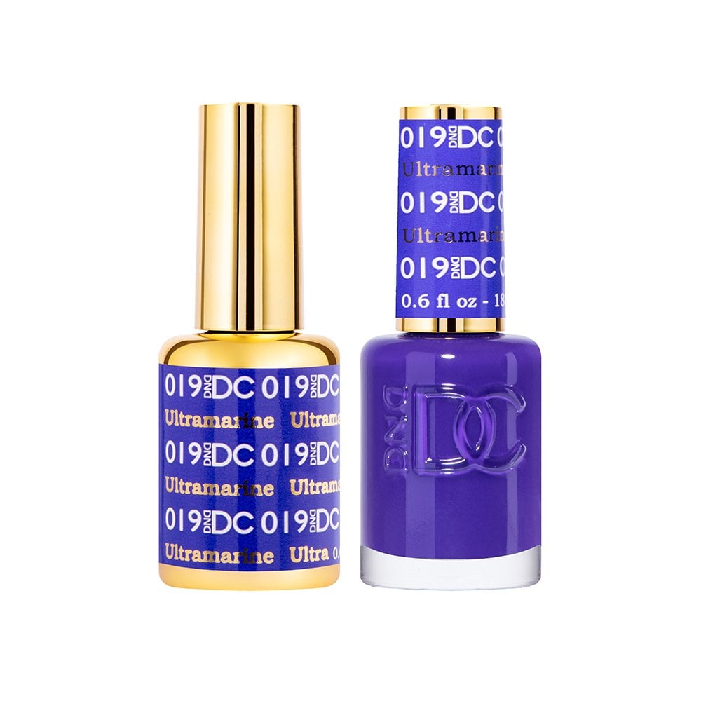 DND DC Gel & Nail Polish DUO 18ml - DC019 Ultra Marine