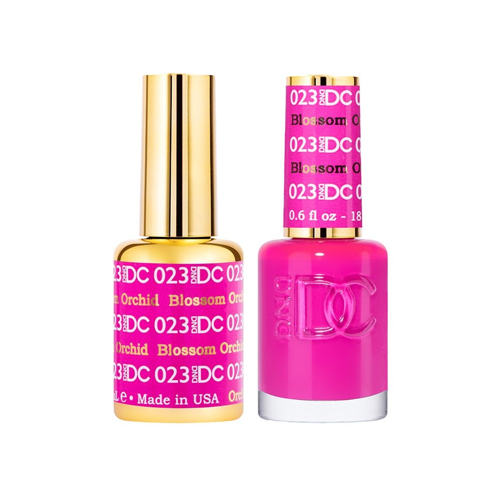 DND DC Gel & Nail Polish DUO 18ml - DC023 Blossom Orchid