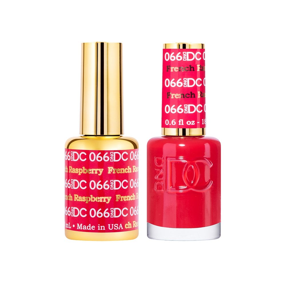 DND DC Gel & Nail Polish DUO 18ml - DC066 French Raspberry