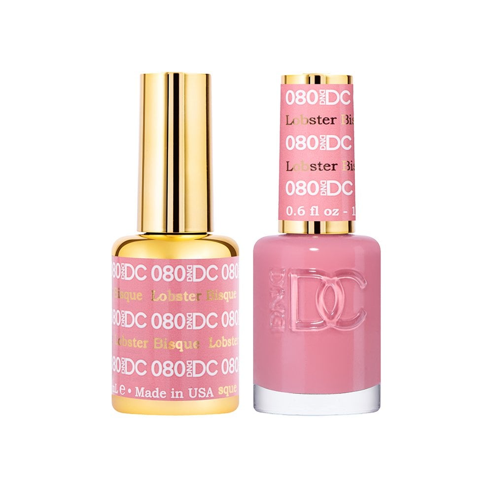 DND DC Gel & Nail Polish DUO 18ml - DC080 Lobster Bisque