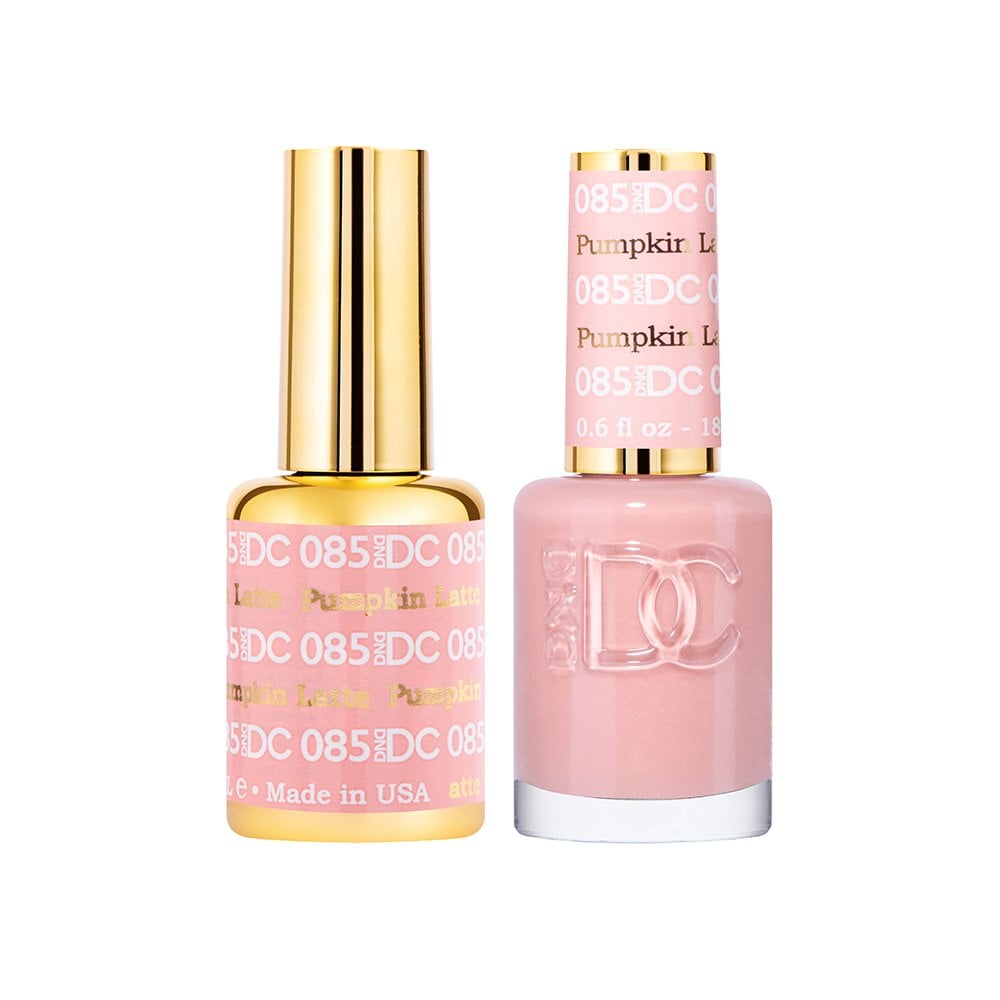 DND DC Gel & Nail Polish DUO 18ml - DC085 Pumpkin Latte