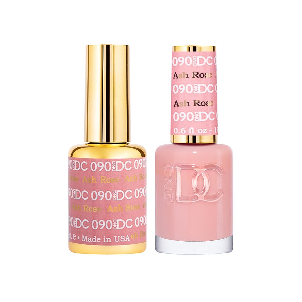 DND DC Gel & Nail Polish DUO 18ml - DC090 Ash Rose