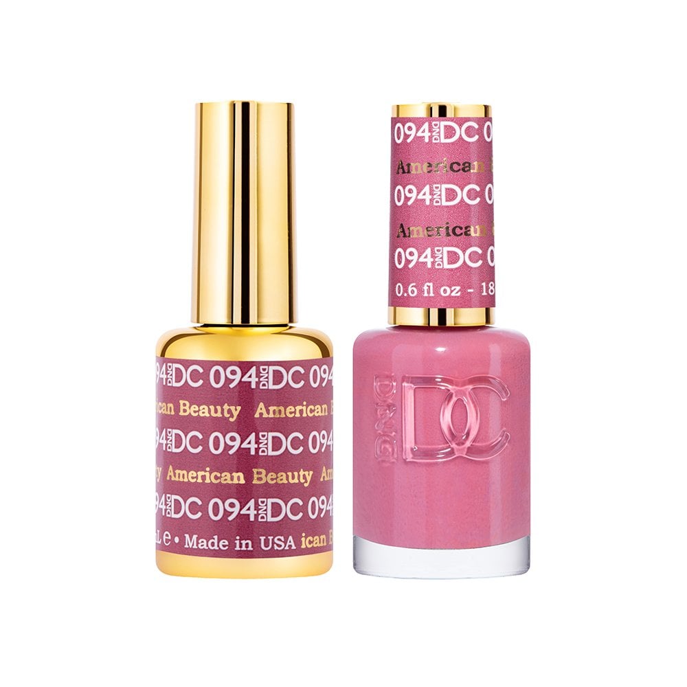 DND DC Gel & Nail Polish DUO 18ml - DC094 American Beauty