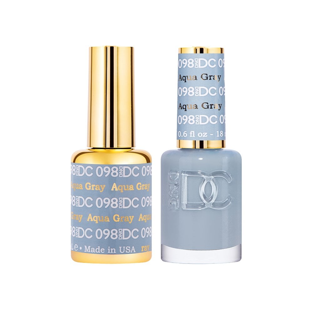 DND DC Gel & Nail Polish DUO 18ml - DC098 Aqua Garden