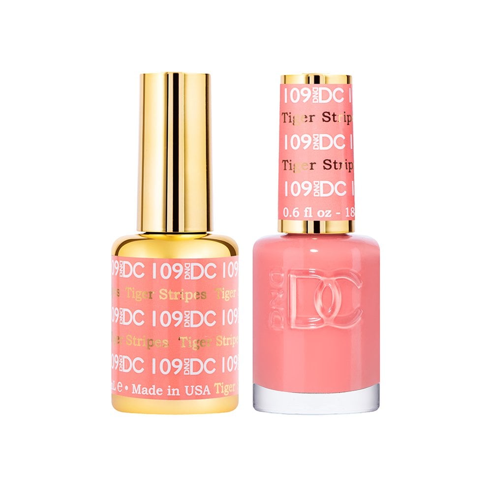 DND DC Gel & Nail Polish DUO 18ml - DC109 Tiger Stripes