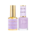 DND DC Gel & Nail Polish DUO 18ml - DC119 Frosty Taro