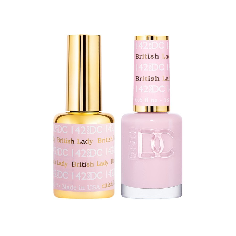 DND DC Gel & Nail Polish DUO 18ml - DC142 British Lady