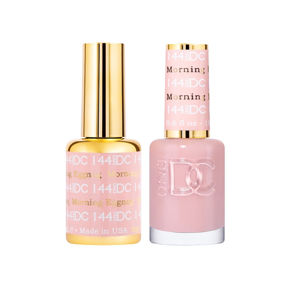 DND DC Gel & Nail Polish DUO 18ml - DC144 Morning Eggnog
