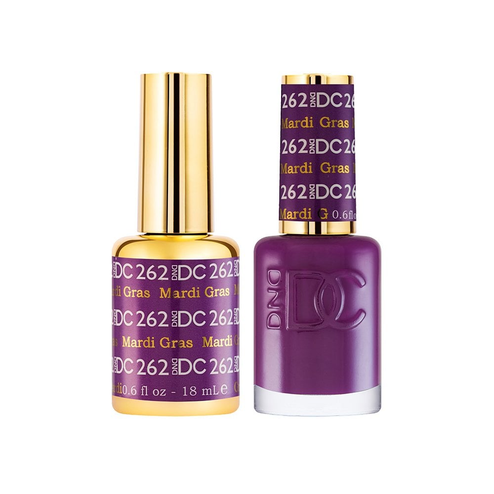 DND DC Gel & Nail Polish DUO 18ml - DC262 Mardi Gras