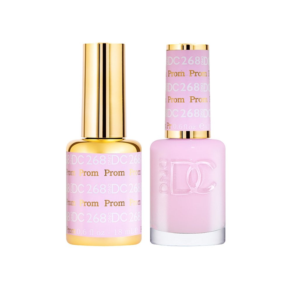 DND DC Gel & Nail Polish DUO 18ml - DC268 Prom