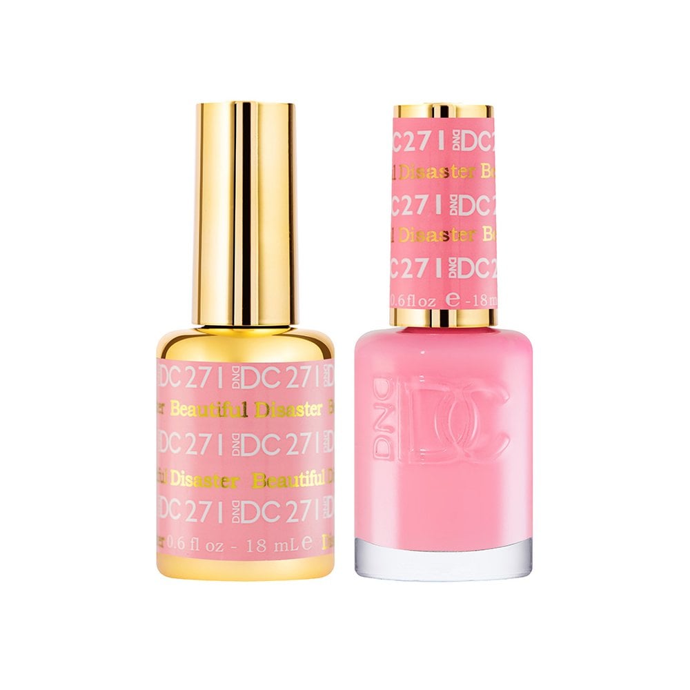 DND DC Gel & Nail Polish DUO 18ml - DC271 Beautiful Disaster