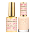 DND DC Gel & Nail Polish DUO 18ml - DC291 Marshmallow Cloud