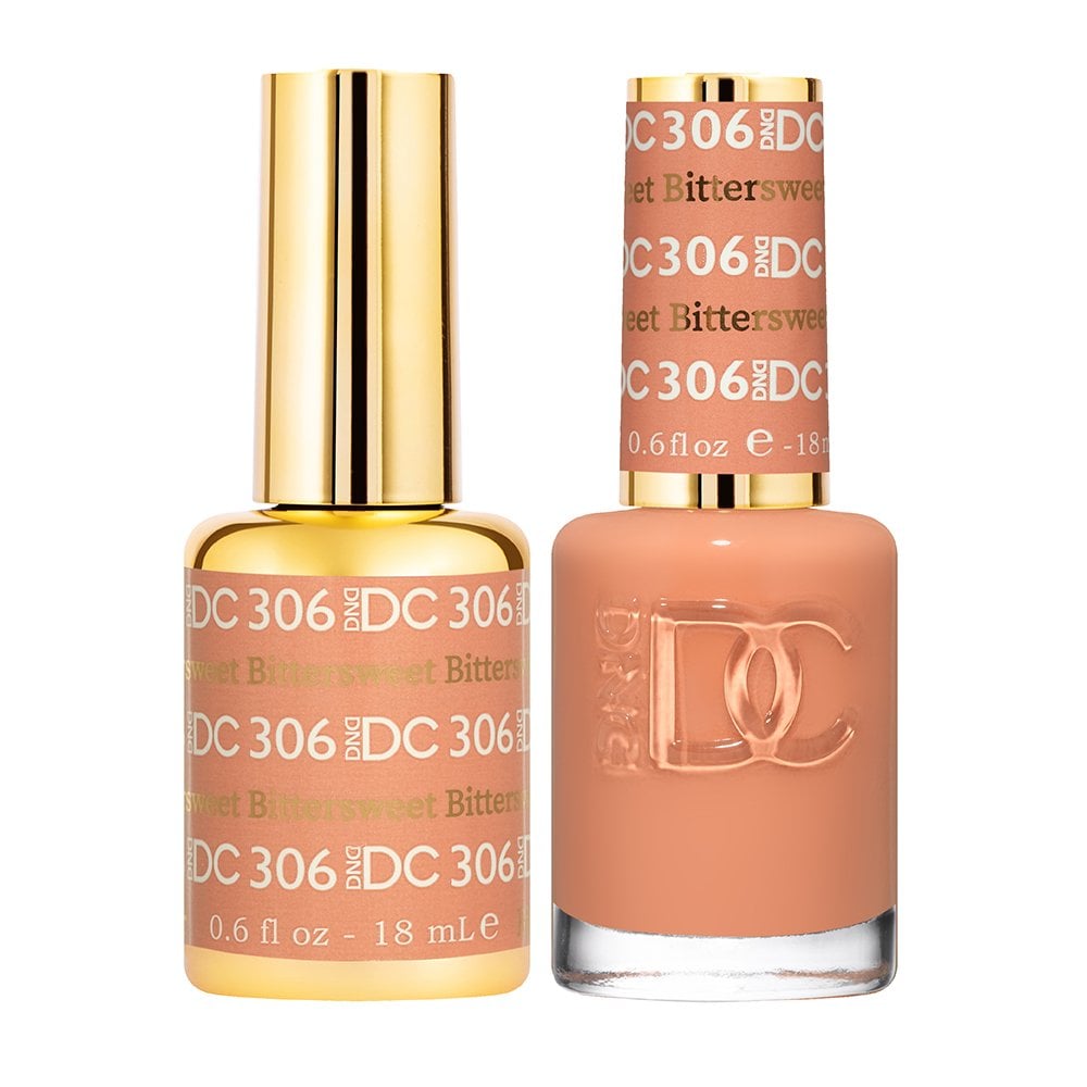 DND DC Gel & Nail Polish DUO 18ml - DC306 Bittersweet