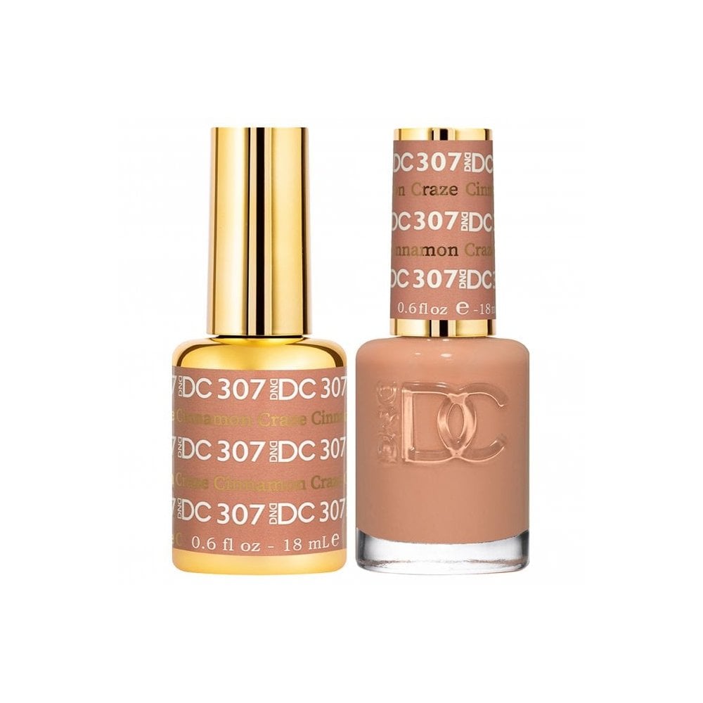 DND DC Gel & Nail Polish DUO 18ml - DC307 Cinnamon Craze
