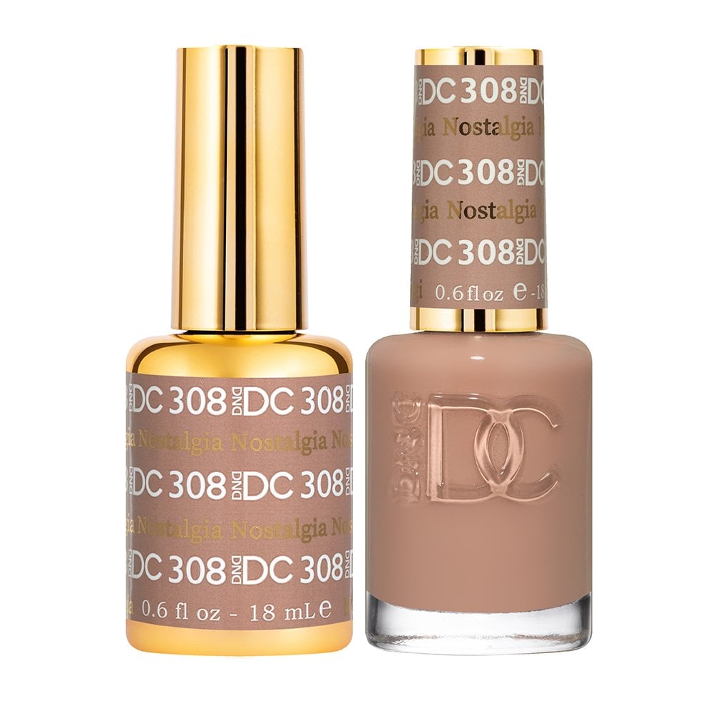 DND DC Gel & Nail Polish DUO 18ml - DC308 Nostalgia