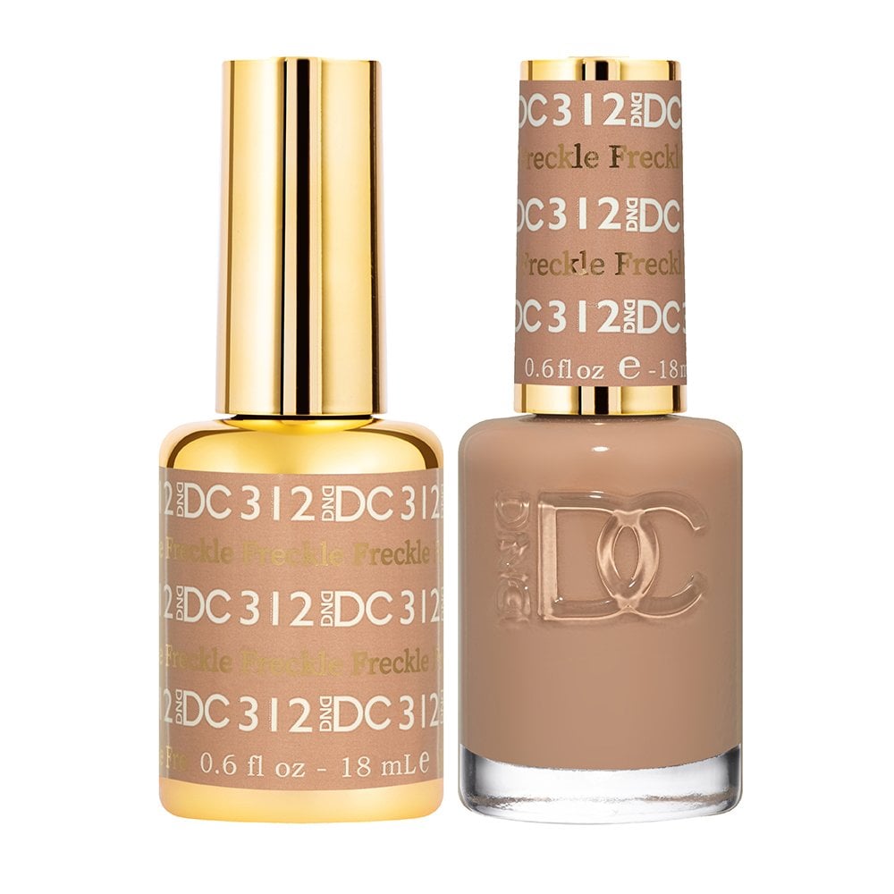 DND DC Gel & Nail Polish DUO 18ml - DC312 Freckle