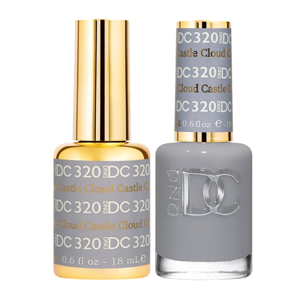 DND DC Gel & Nail Polish DUO 18ml - DC320 Cloud Castle