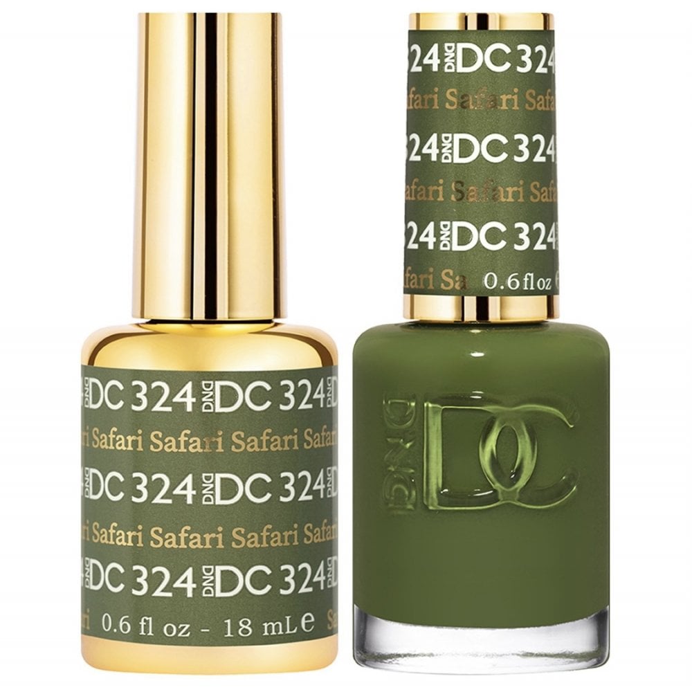 DND DC Gel & Nail Polish DUO 18ml - DC324 Safari