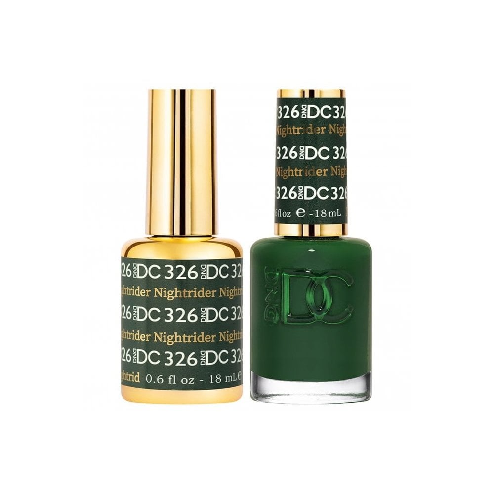 DND DC Gel & Nail Polish DUO 18ml - DC326 Nightrider
