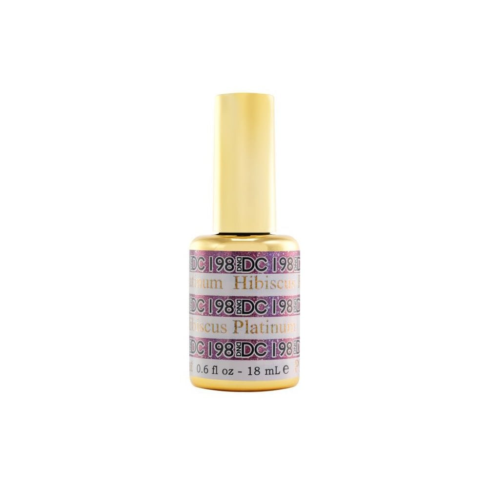 DND DC Platinum Gel Polish 18ml -  DC198 Hibiscus