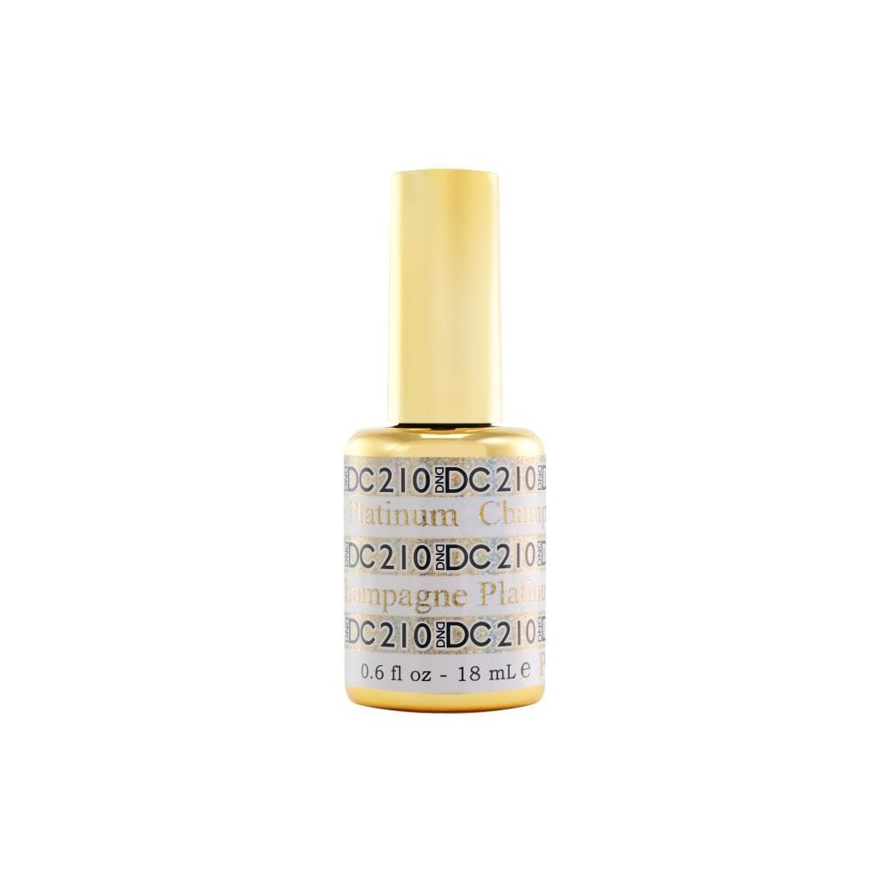 DND DC Platinum Gel Polish 18ml -  DC210 Champagne