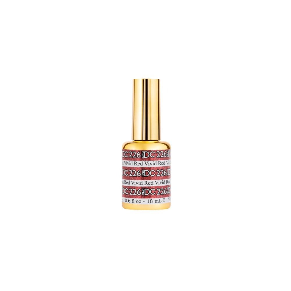 DND DC Mermaid Gel Polish 18ml -  DC226 Vivid Red