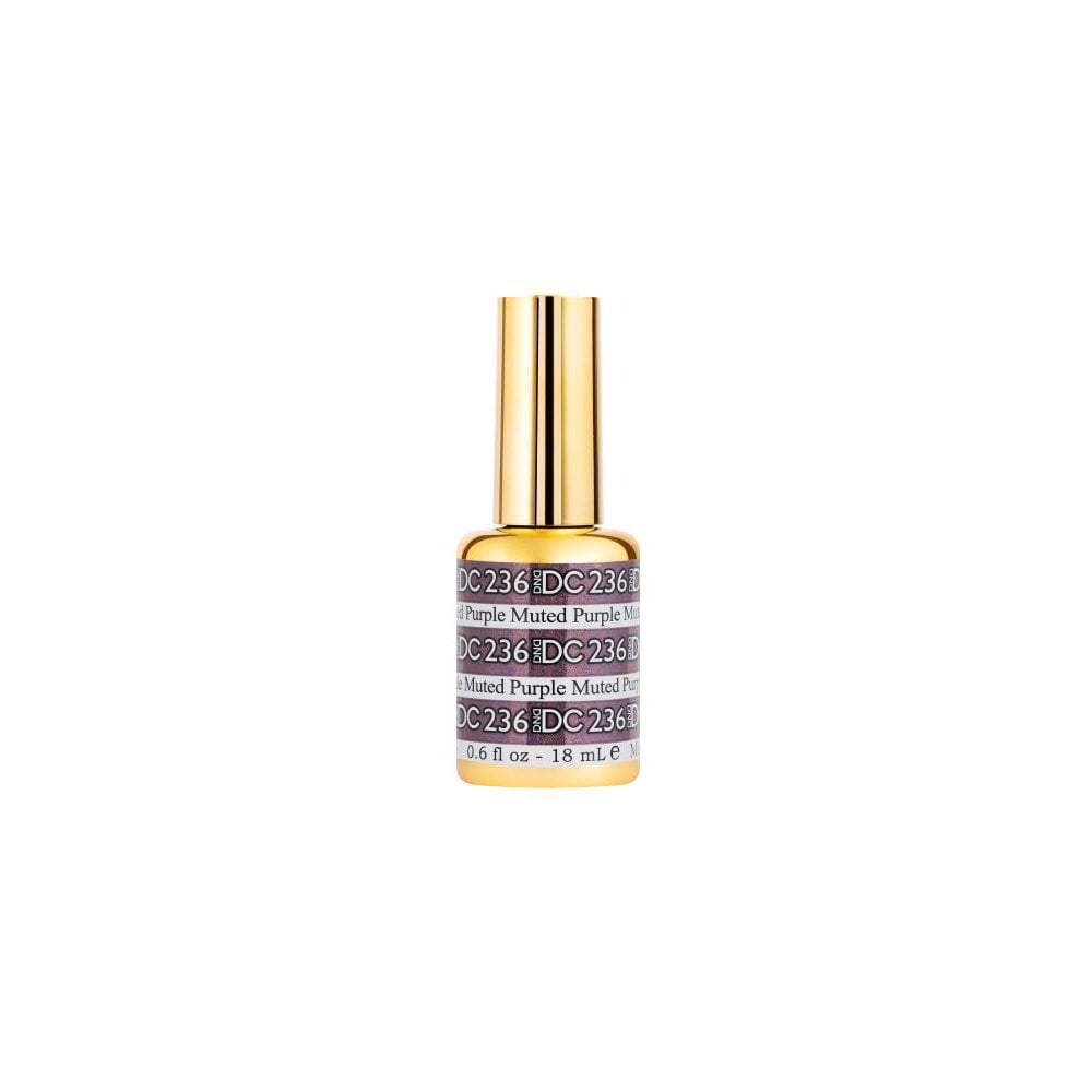 DND DC Mermaid Gel Polish 18ml -  DC236 Muted Purple