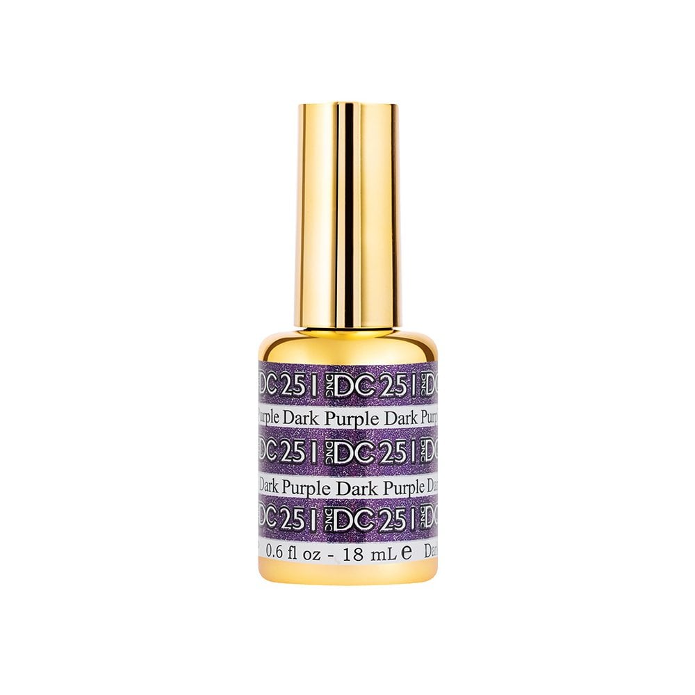 DND DC Mermaid Gel Polish 18ml -  DC251 Dark Purple