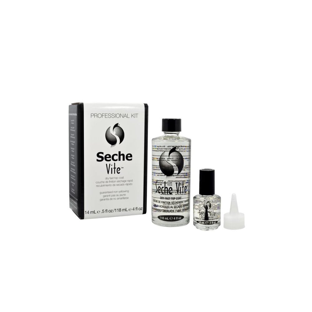 Seche Vite Dry Fast Topcoat Kit (14ml+118ml)