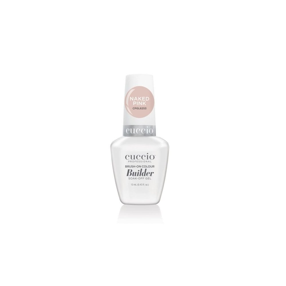 CUCCIO Brush on Builder Gel 13ml - Naked Pink