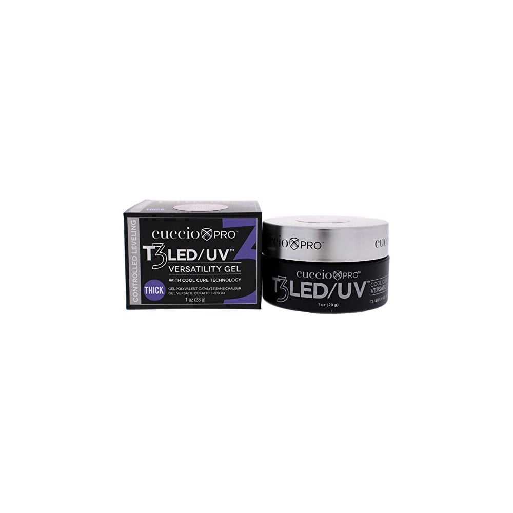 CUCCIO T3 LED/UV Controlled Levelling Thick Viscosity Gel 1oz (28g) - Opaque Petal Pink