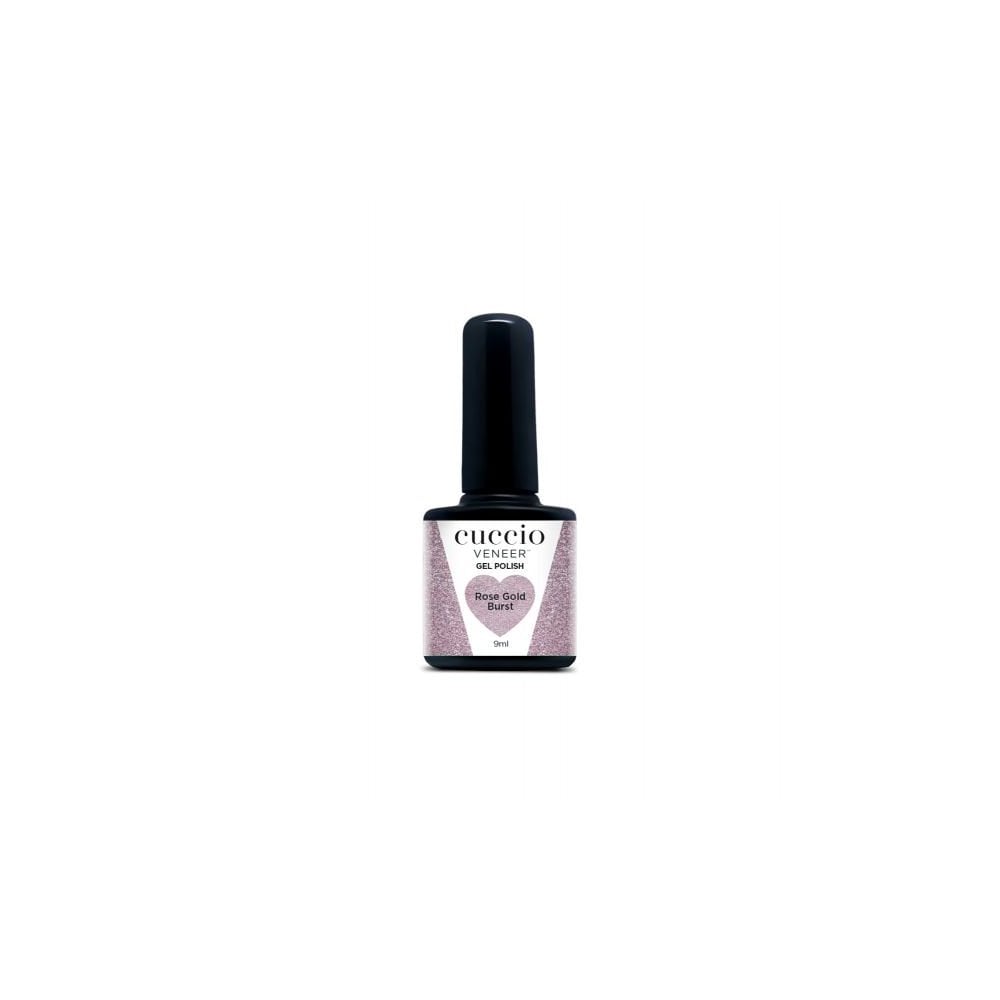 CUCCIO Veneer Gel Polish 9ml - Rose Gold Burst