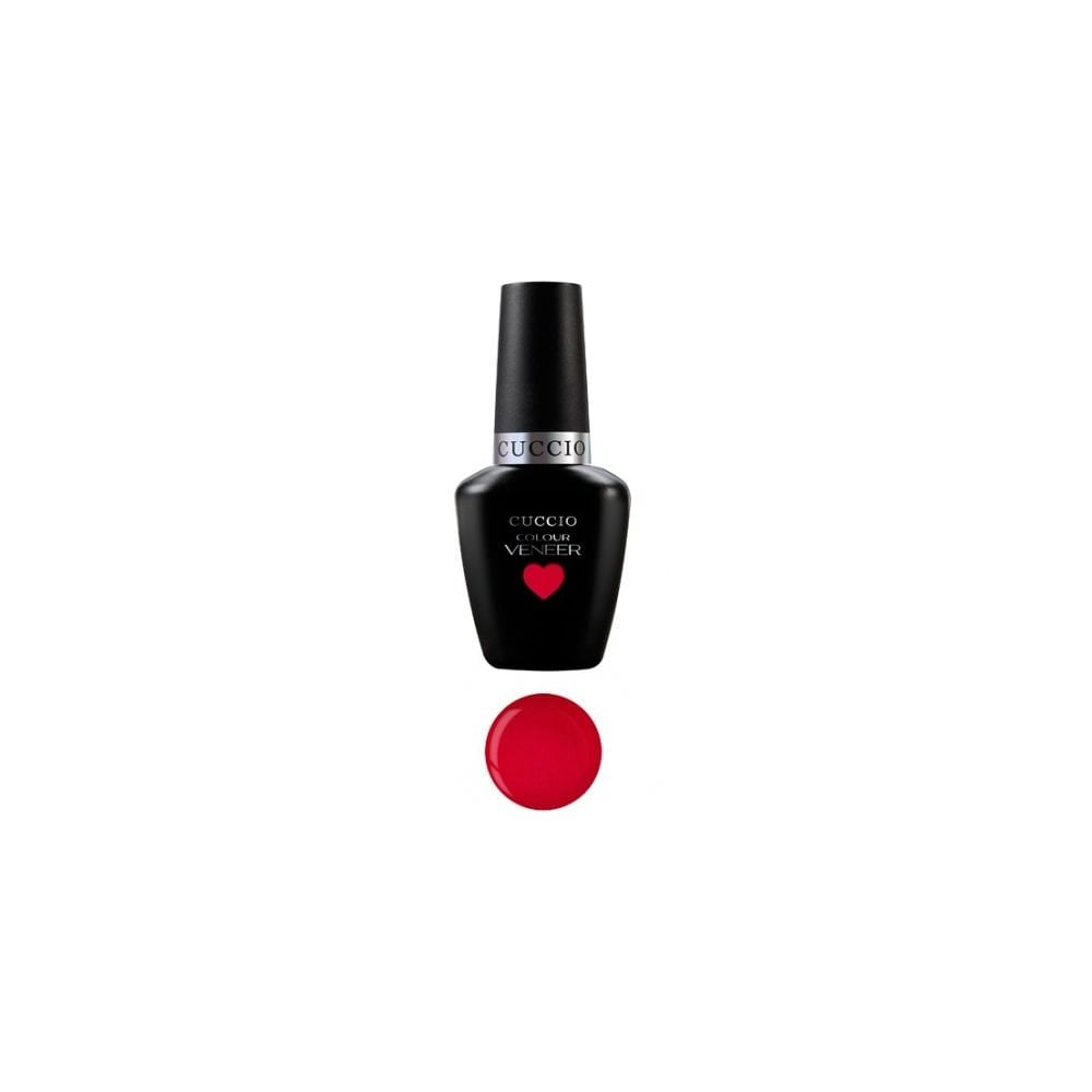 CUCCIO Veneer Gel Polish 13ml - Red Lights in Amsterdam